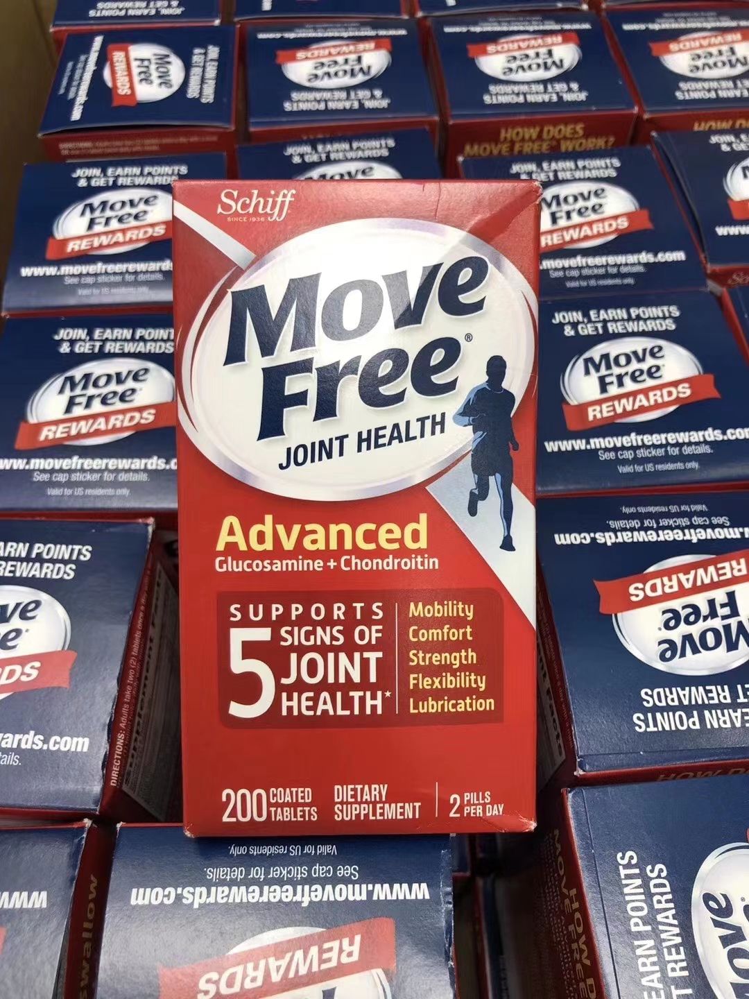 美国红瓶维骨力(200颗)