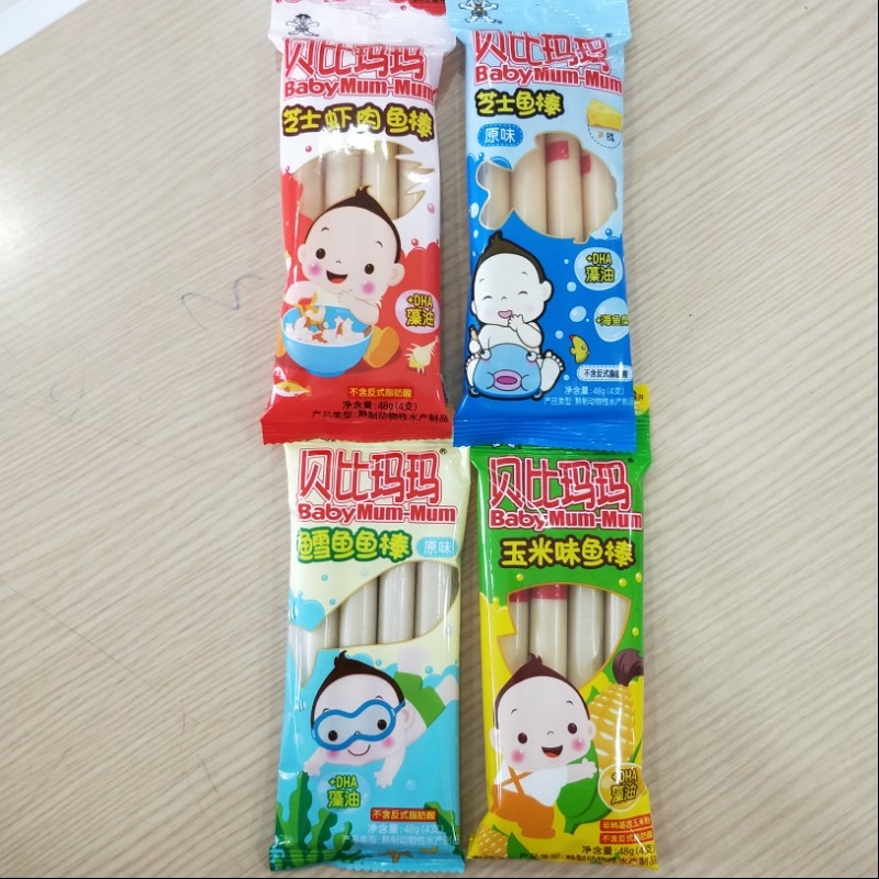 旺旺贝比玛玛 芝士鱼棒 原味 192g