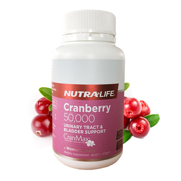 nutra-life纽乐蔓越莓胶囊50000mg 100粒