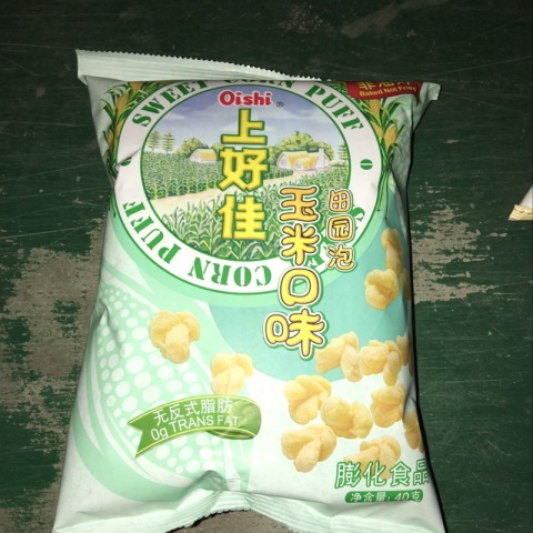 40g上好佳玉米泡芙