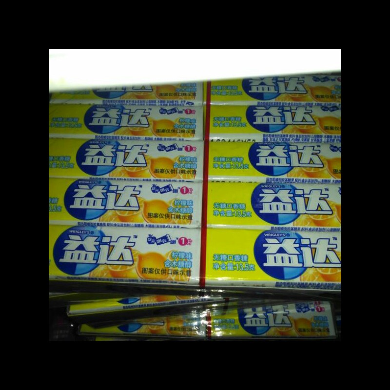 270g益达口香糖柠檬味*20条