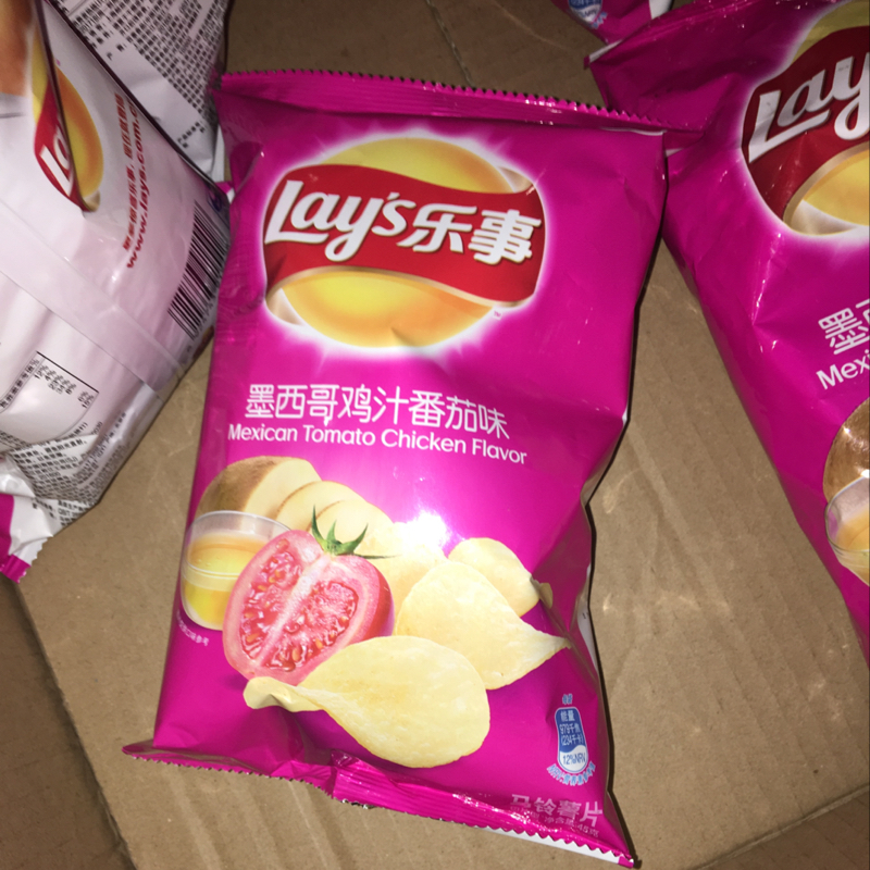 45g乐事薯片墨西哥鸡汁番茄味