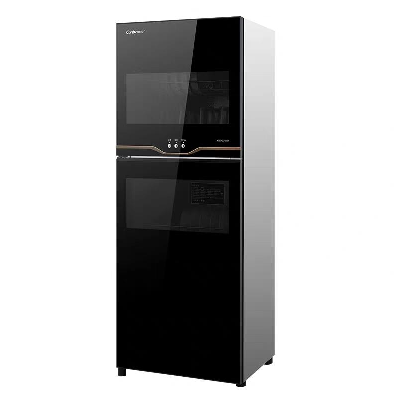 康宝消毒柜xdz130-va1新款 立式小型家用消毒柜双层高温台式碗筷烘干