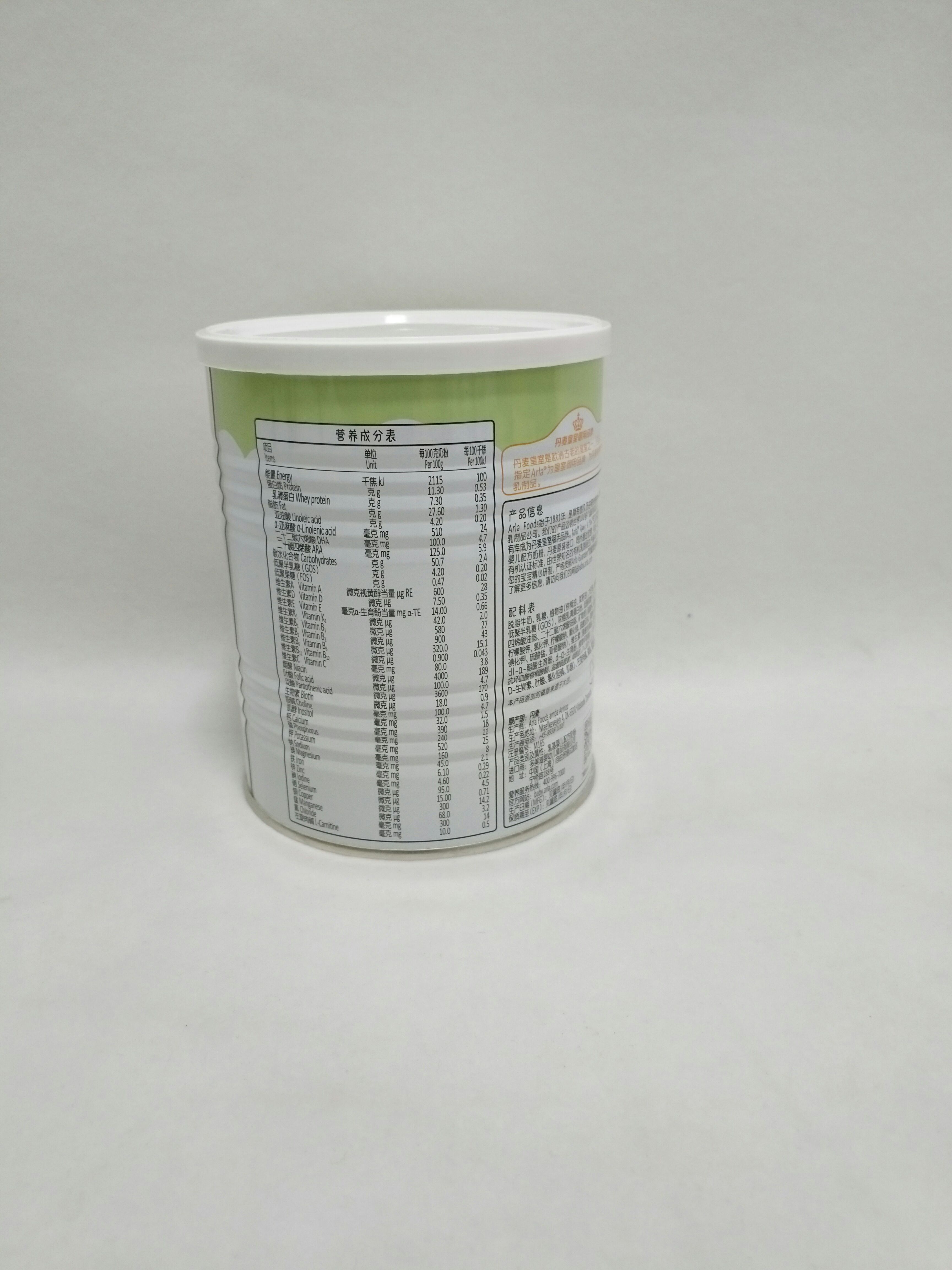 宝贝与我有机奶粉1段400克