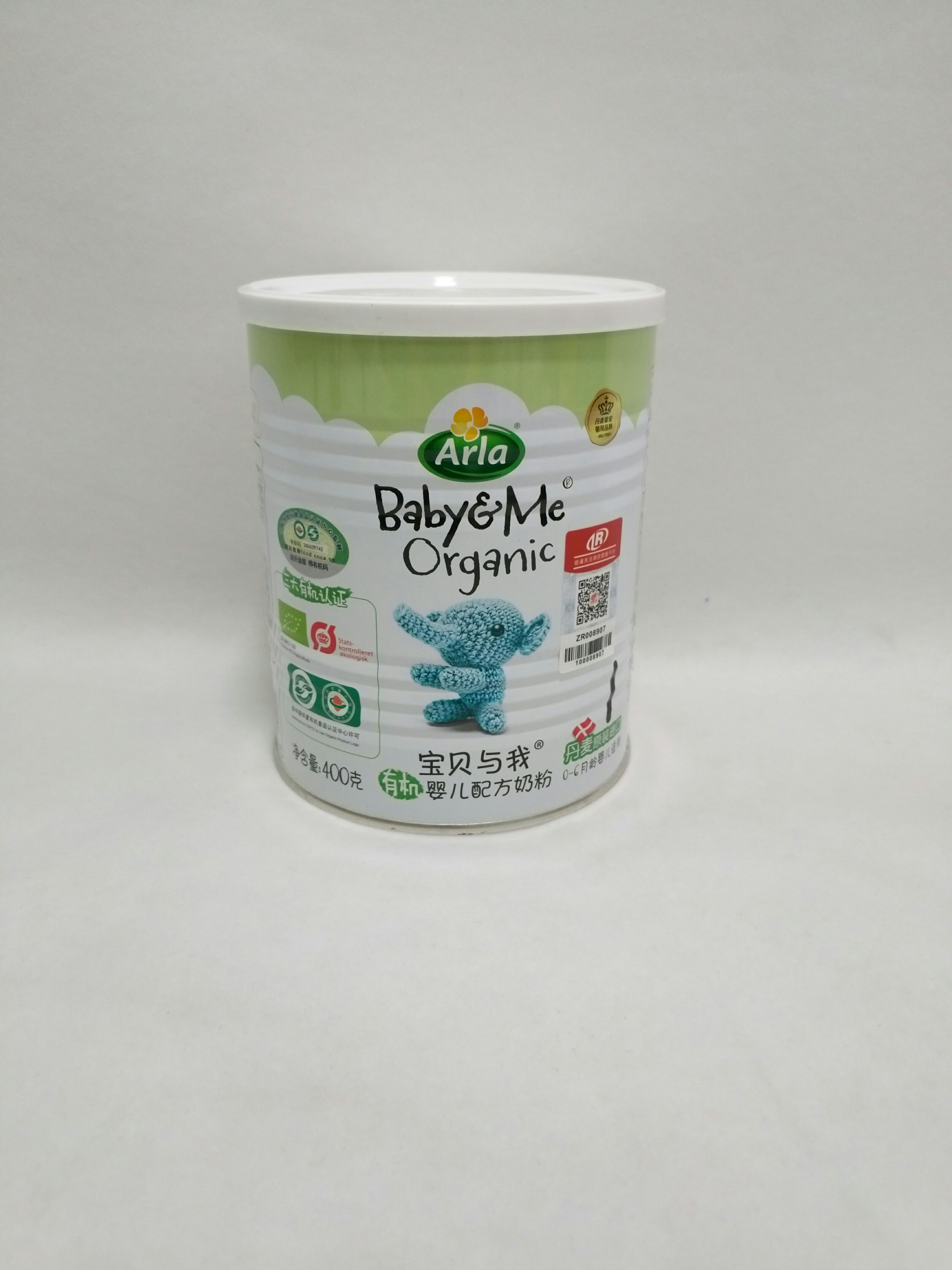 宝贝与我有机奶粉1段400克
