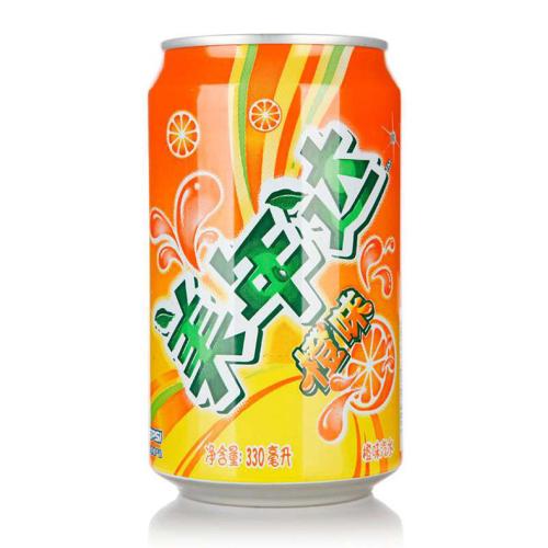 330ml美年达(听装)