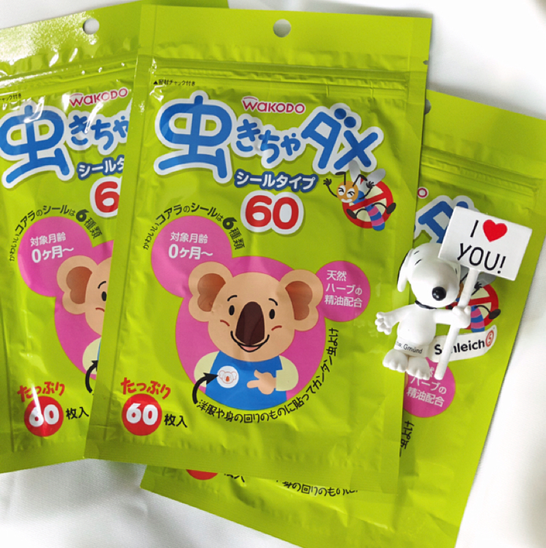 日本和光堂驱蚊贴 60枚