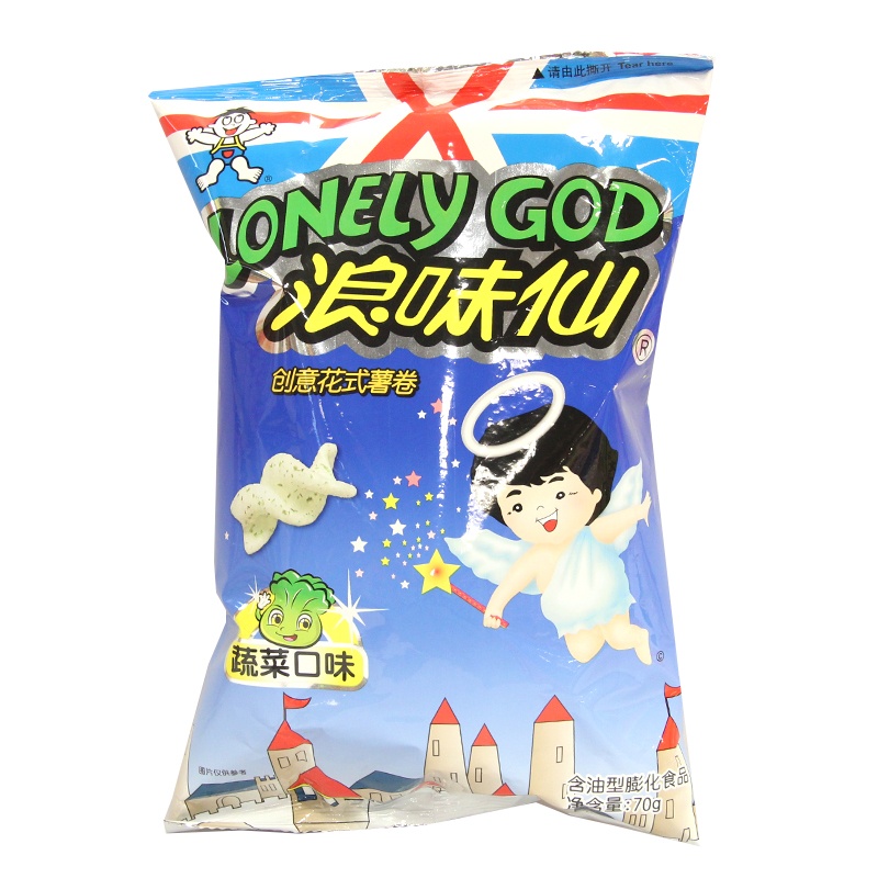 旺旺浪味仙(蔬菜味)70g*28包