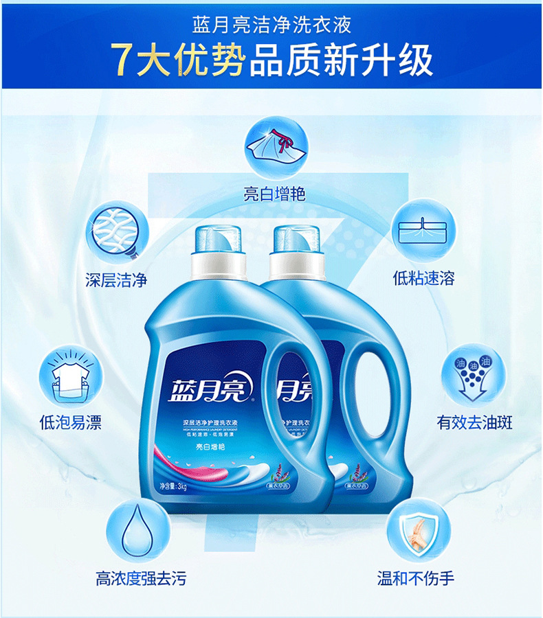 蓝月亮洗衣液